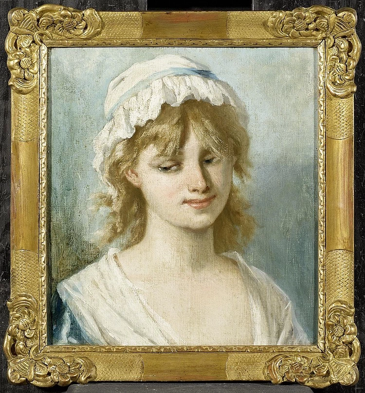 Charles Joshua Chaplin - Ritratto di ragazza